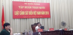 Hội nghị trực tuyến tập huấn toàn quốc Luật Cảnh sát biển Việt Nam