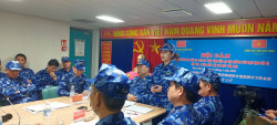 Chi cục Thuỷ sản Nghệ An cử cán bộ tham gia chuyến tuần tra liên hợp trên vùng biển lân cận đường phân định Vịnh Bắc Bộ Việt Nam -Trung Quốc