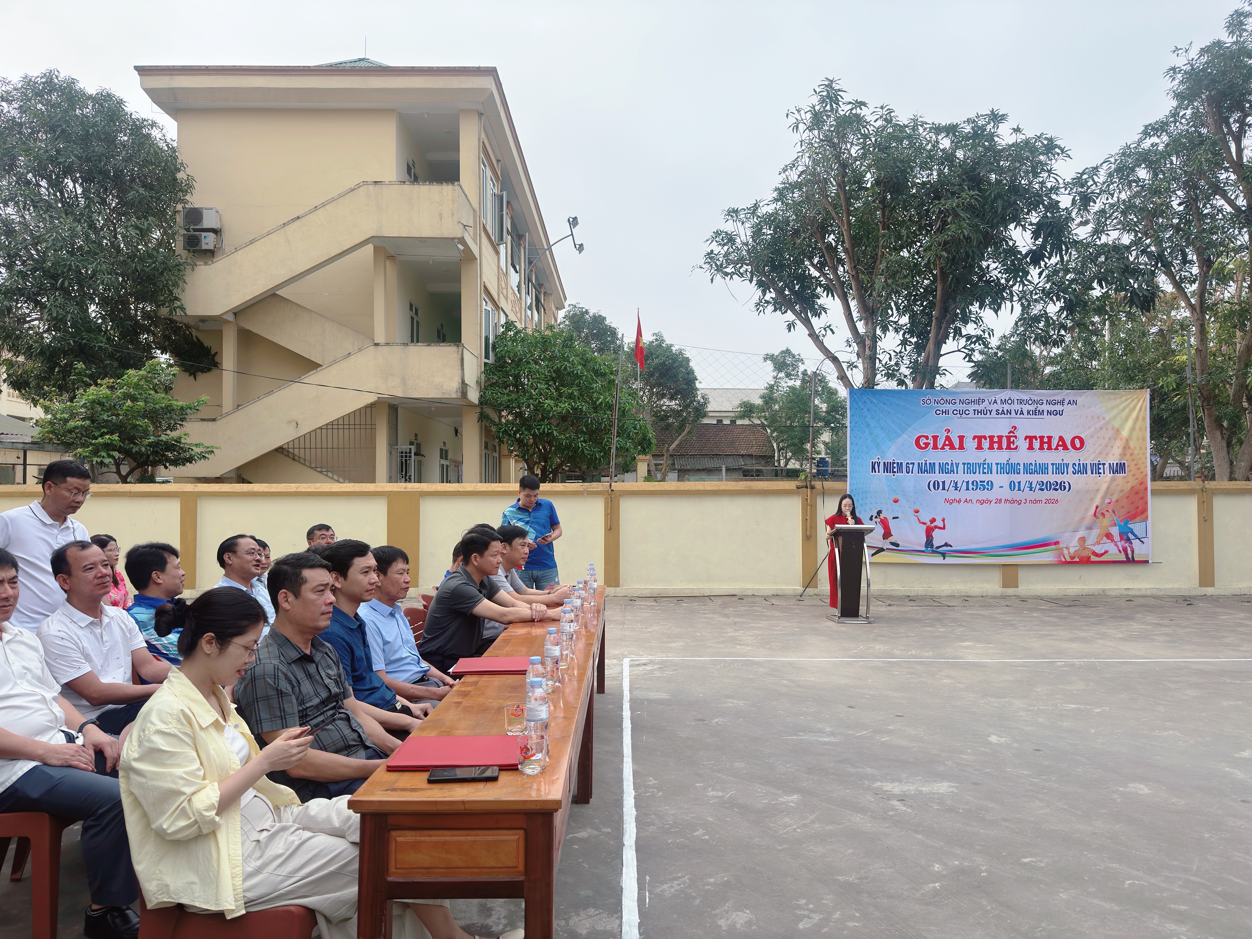 Giải thể thao bóng chuyền da đệm chào mừng 67 năm Ngày truyền thống ngành Thủy sản Việt Nam (01/4/1959 – 01/4/2026)